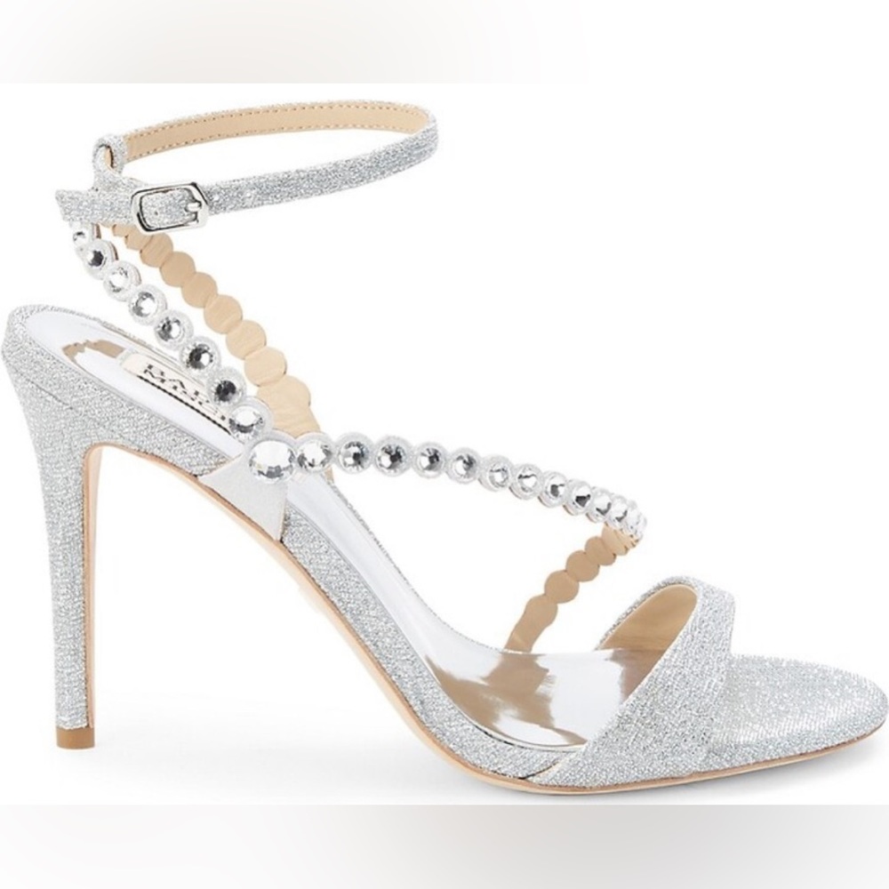 Badgley Mischka bridal heels